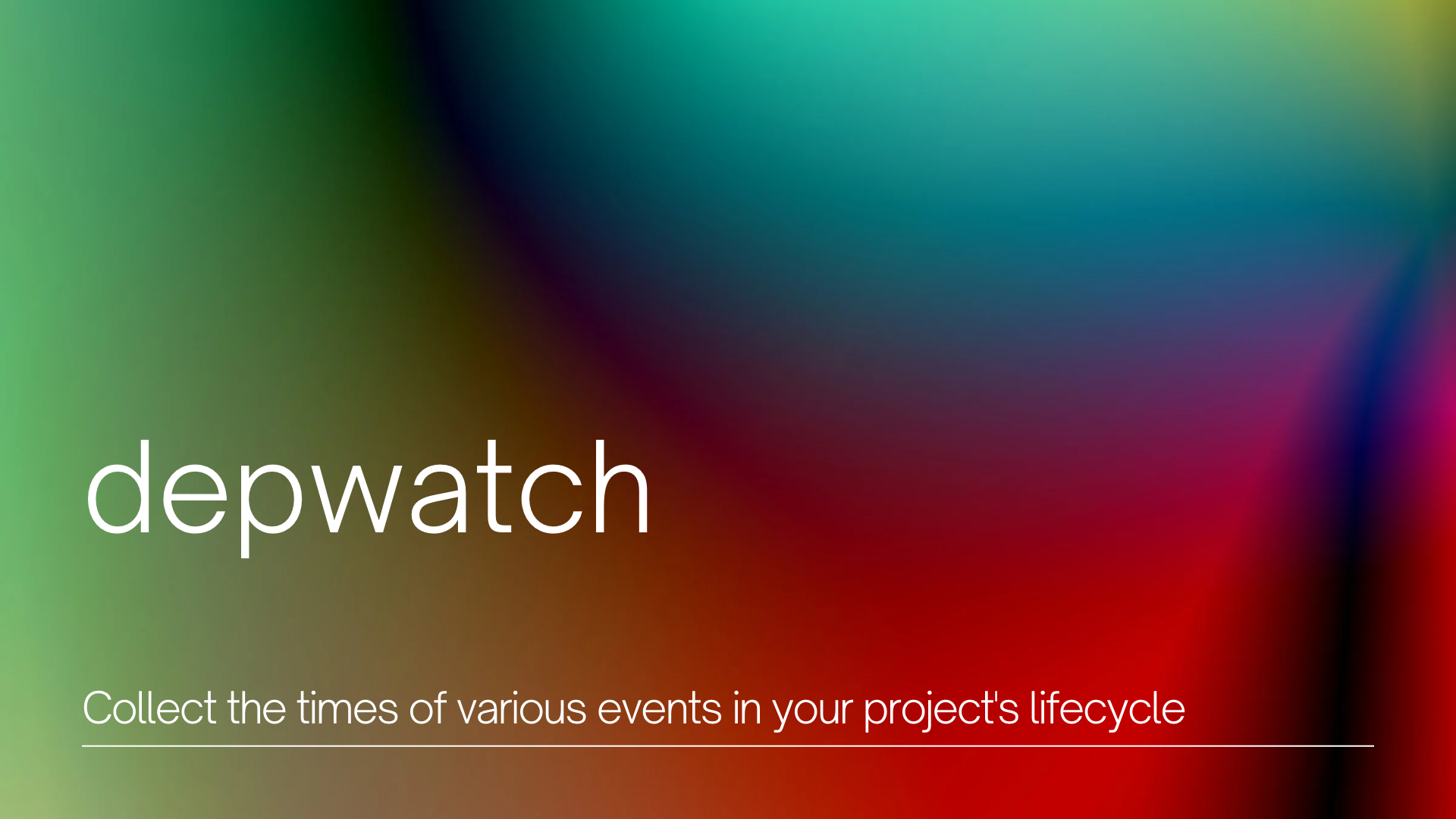 Cover Image for CLI ツール "depwatch" をリリースした